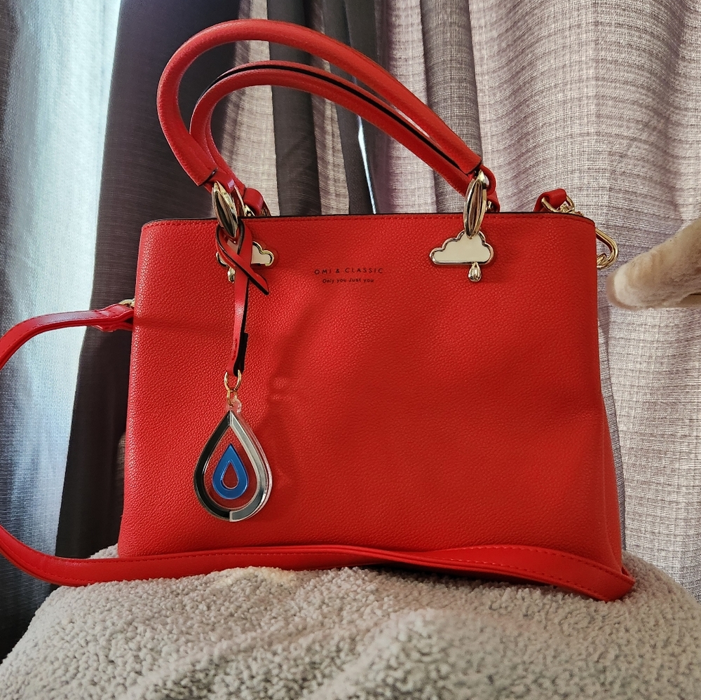OMI Red Crossbody Bag